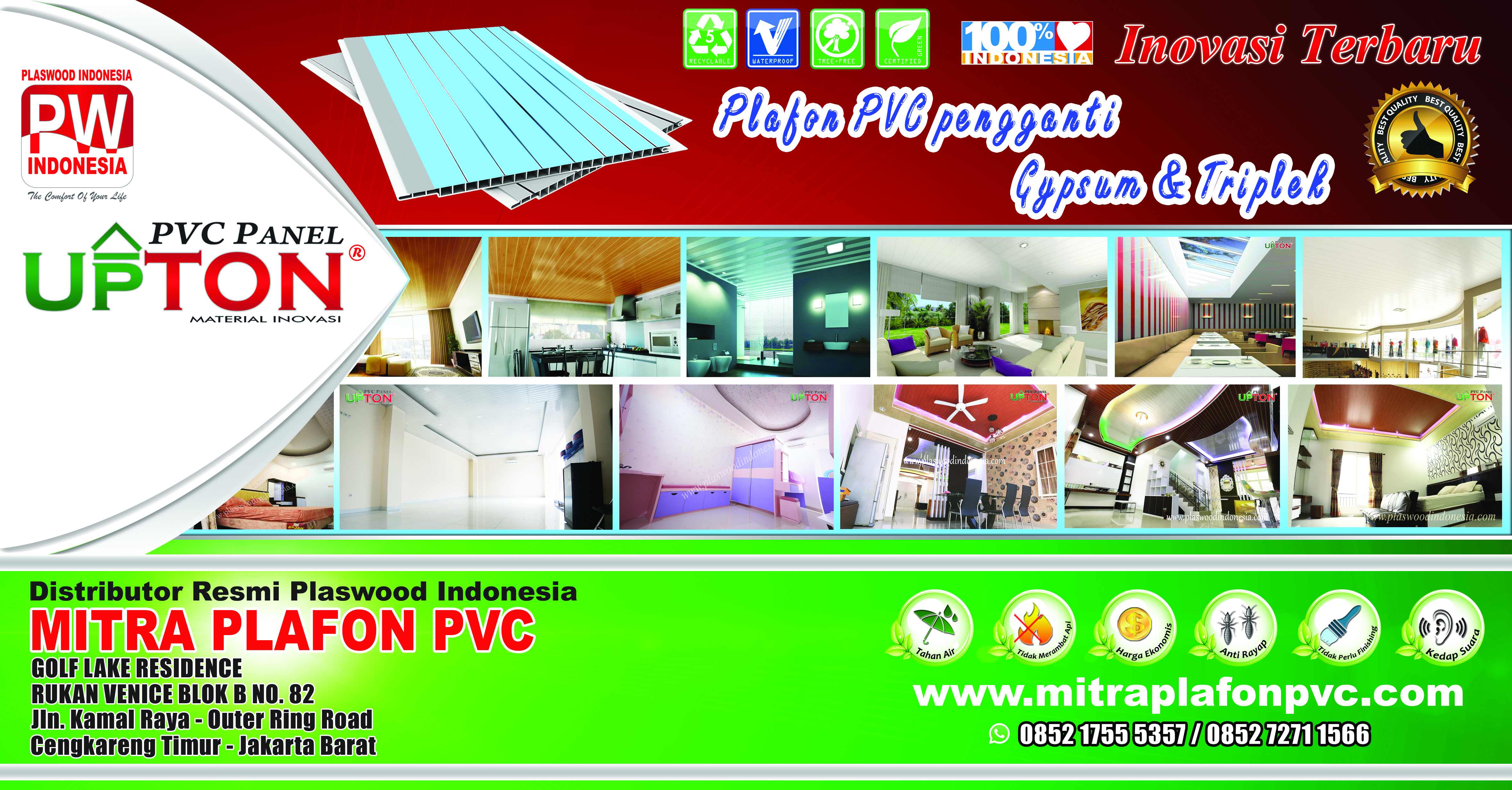 Mitra Plafon PVC